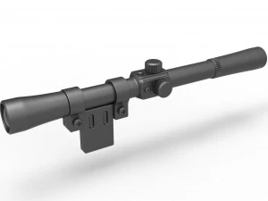 Scope for cosplay blaster 9 3D Print Model