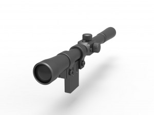 Scope for cosplay blaster 9 Model do druku 3D