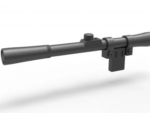 Scope for cosplay blaster 9 3D Print Model