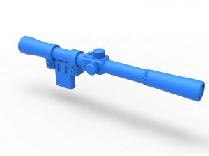 Scope for cosplay blaster 9 Model do druku 3D