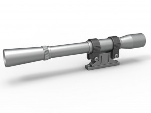 Scope for cosplay blaster 10 3D Print Model