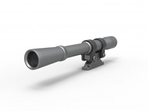 Scope for cosplay blaster 10 3D प्रिंट मॉडल
