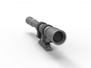 Scope for cosplay blaster 10 3D प्रिंट मॉडल