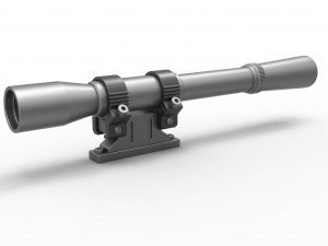 Scope for cosplay blaster 10 3D प्रिंट मॉडल