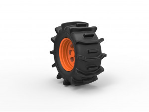 Offroad wheel 34 3D प्रिंट मॉडल