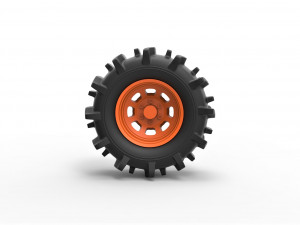 Offroad wheel 34 3D प्रिंट मॉडल