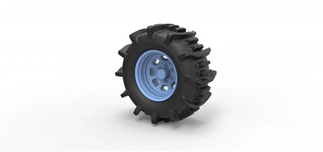 Offroad wheel 35 3D Print Model .c4d .max .obj .3ds .fbx .stl .blend