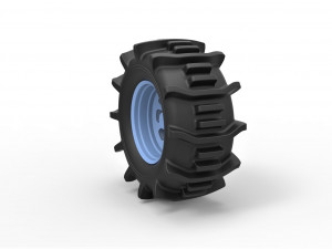 Offroad wheel 35 Modèles 3D en vedette