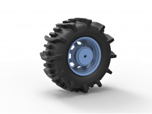 Offroad wheel 35 Modèles 3D en vedette