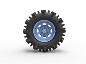 Offroad wheel 35 Modèles 3D en vedette