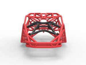 Full-size frame model of bouncer buggy Modelo 3D
