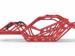 Full-size frame model of bouncer buggy Modelo 3D