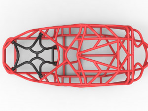 Full-size frame model of bouncer buggy Modelo 3D