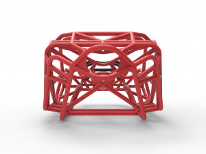 Full-size frame model of bouncer buggy Modelo 3D
