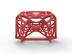 Full-size frame model of bouncer buggy 3D Model