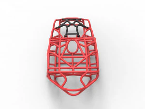 Full-size frame model of bouncer buggy 3D Model