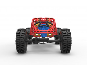 Full-size frame model of bouncer buggy Modelo 3D