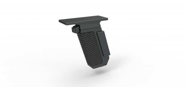 Handle for cosplay blaster pistol 8 Modello di stampa 3D .c4d .max .obj .3ds .fbx .stl .blend