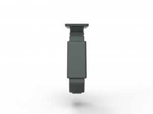 Handle for cosplay blaster pistol 8 Modello di stampa 3D