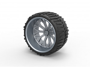 Wheel for lifted trucks 2 3D Print Model