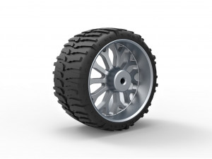 Wheel for lifted trucks 2 3D प्रिंट मॉडल