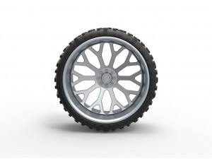 Wheel for lifted trucks 2 3D प्रिंट मॉडल
