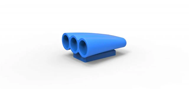Air intake scale 1 to 25 3D Print Model .c4d .max .obj .3ds .fbx .stl .blend