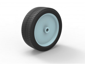 Wire wheel scale 1 to 10 3D Print Model