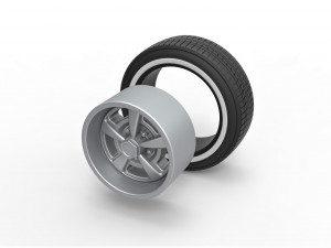 Sport wheel 9 Modelo de Impressão 3D