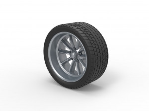 Sport wheel 10 3D Print Model
