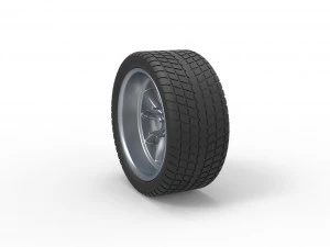 Sport wheel 10 3D Print Model