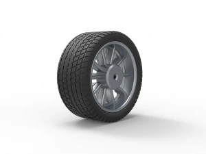 Sport wheel 10 3D Print Model