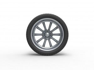Sport wheel 10 3D Baskı Modeli