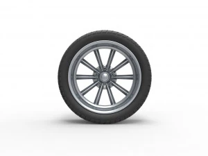 Sport wheel 10 3D Print Model