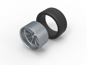 Sport wheel 10 3D Baskı Modeli