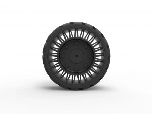 Twheel version 2 from front loader 3D Print Model