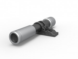 Scope for cosplay blaster 11 3D प्रिंट मॉडल