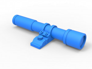 Scope for cosplay blaster 11 3D प्रिंट मॉडल