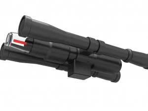 Scope for cosplay blaster 12 3D Print Model