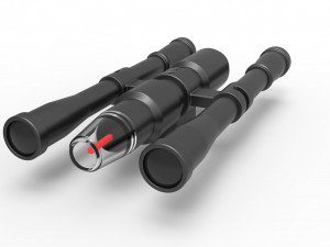 Scope for cosplay blaster 12 3D 打印模型
