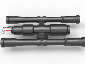 Scope for cosplay blaster 12 3D 打印模型