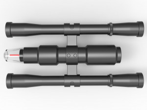 Scope for cosplay blaster 12 3D 打印模型