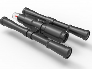 Scope for cosplay blaster 12 3D 打印模型