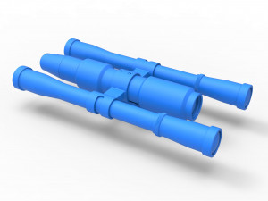 Scope for cosplay blaster 12 3D 打印模型