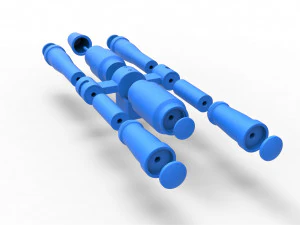Scope for cosplay blaster 12 3D Print Model
