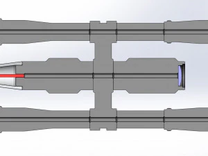 Scope for cosplay blaster 12 3D Print Model