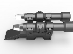 Scope for cosplay blaster 13 3D प्रिंट मॉडल