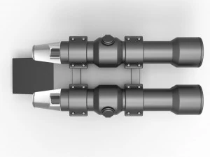Scope for cosplay blaster 13 3D Print Model
