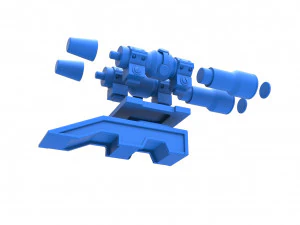 Scope for cosplay blaster 13 3D Print Model