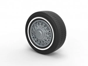 Дротове колесо 2, шкала від 1 до 10 3D Принт Модель